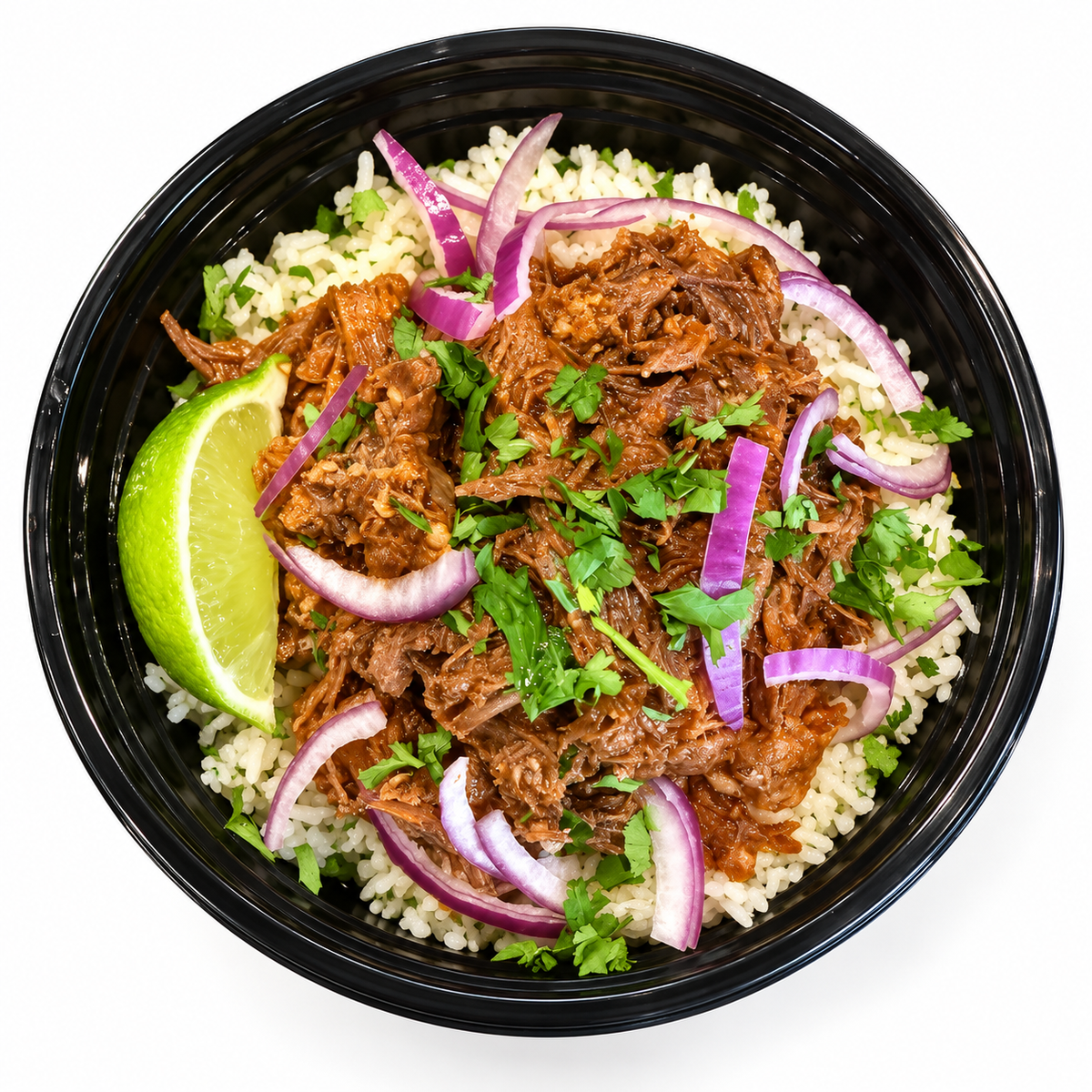 Barbacoa Cilantro Lime Rice Bowl